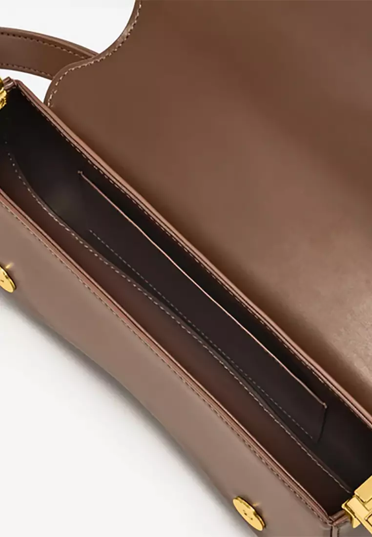 Joy Shoulder Bag - Brown