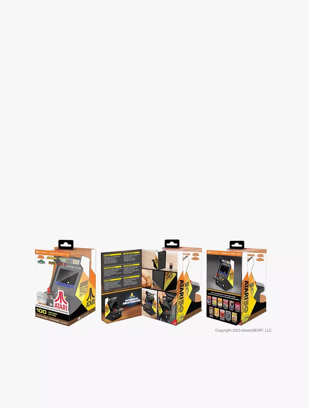 MY ARCADE  MICRO PLAYER PRO 6 8 ATARI PORTABLE - MYADGUNL-7013