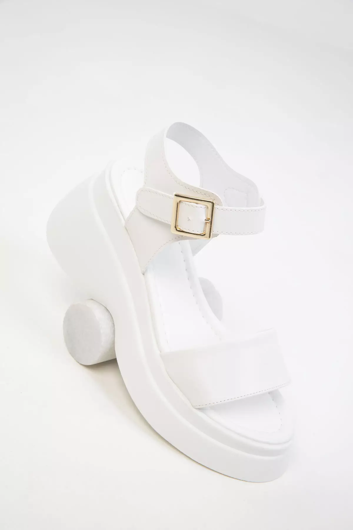 White Women's Sandals 20383