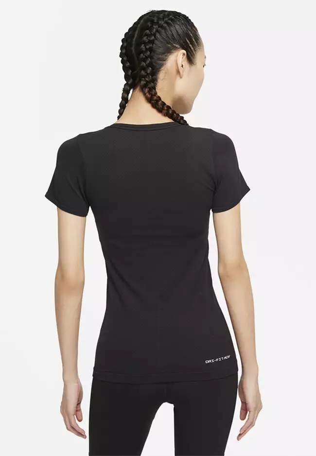 NIKE Nike Yoga Dri-FIT ADV Women's Long Sleeve Top, | Brown Women‘s T-shirt  | YOOX
