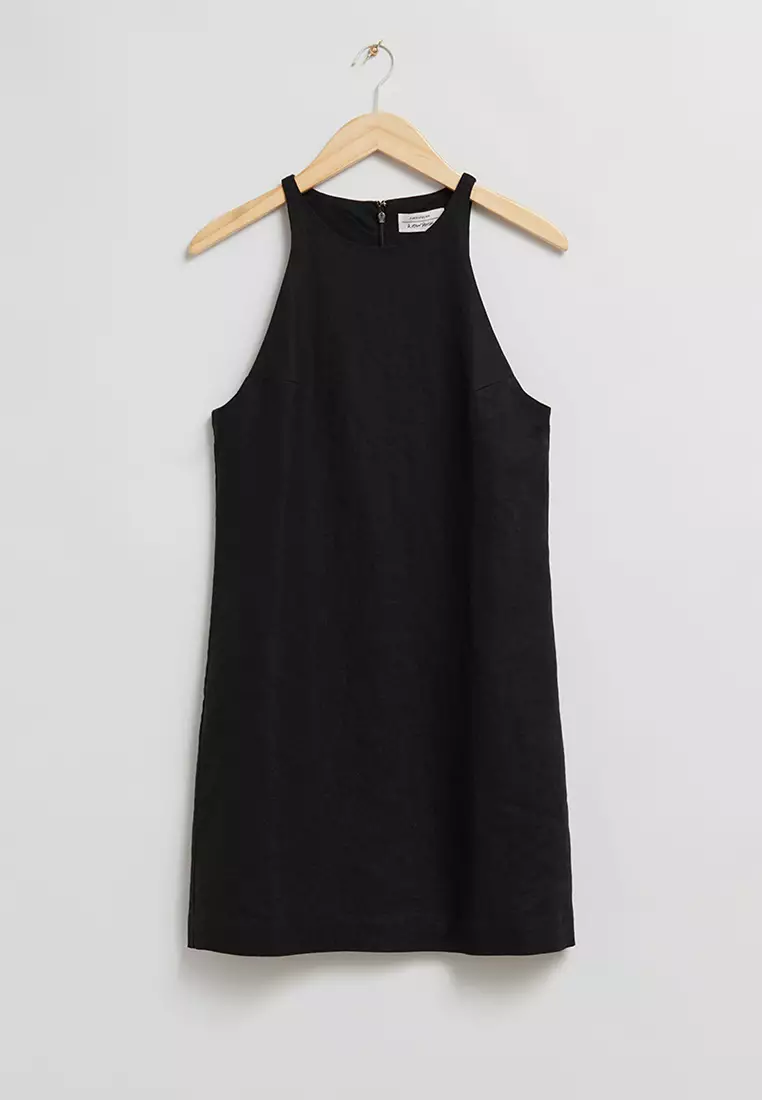 Linen A-Line Dress