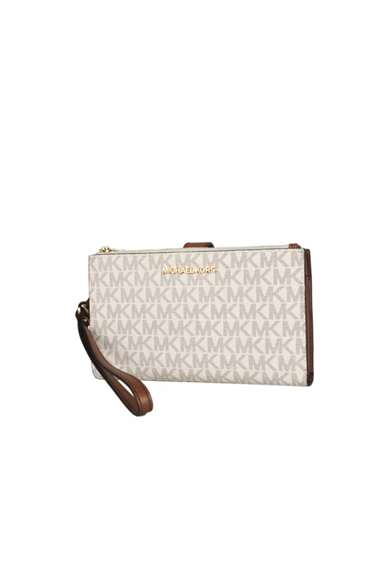 Jet Set Travel Signature Logo Smartphone Wallet In Vanilla 35F8GTVW0B