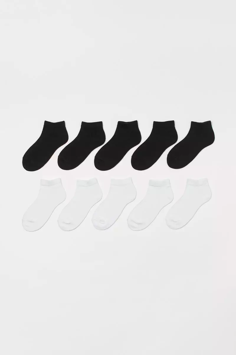Buy H M 10 pack trainer socks 2024 Online ZALORA Singapore