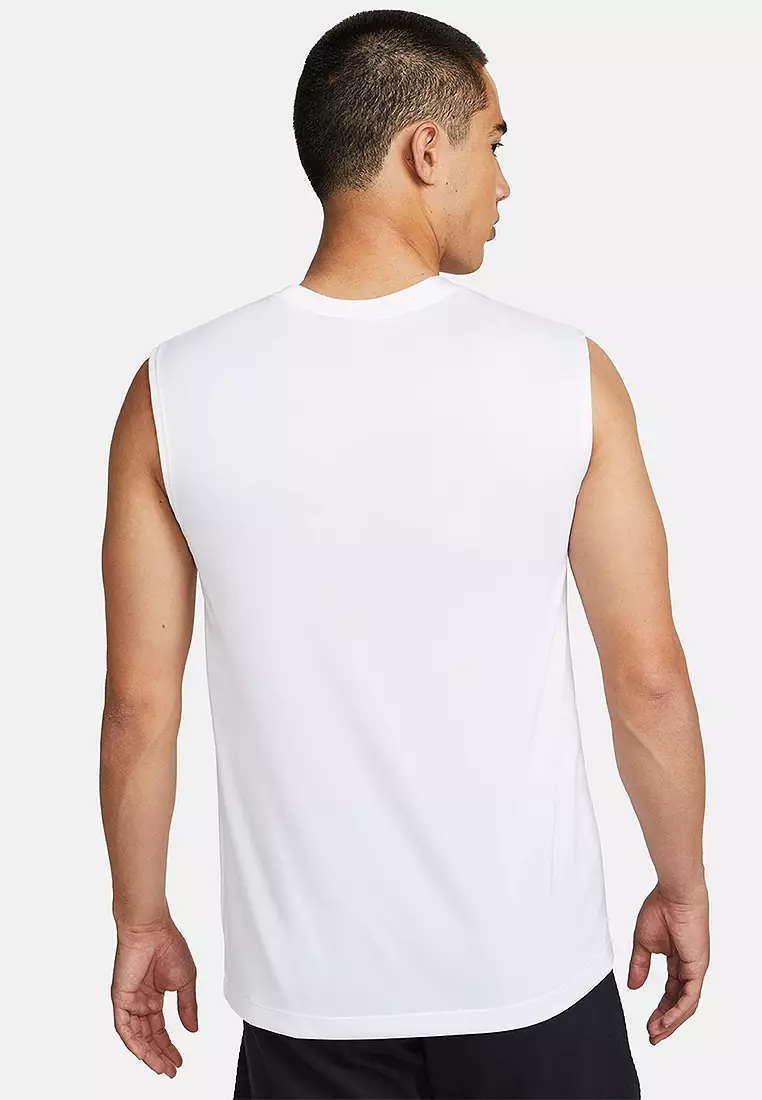 ★ Nike★ Dry Fit Legend Sleeveless Fitness T-Shirt M White Buy Nike Dri-FIT Legend Sleeveless Fitness T-Shirt 2025