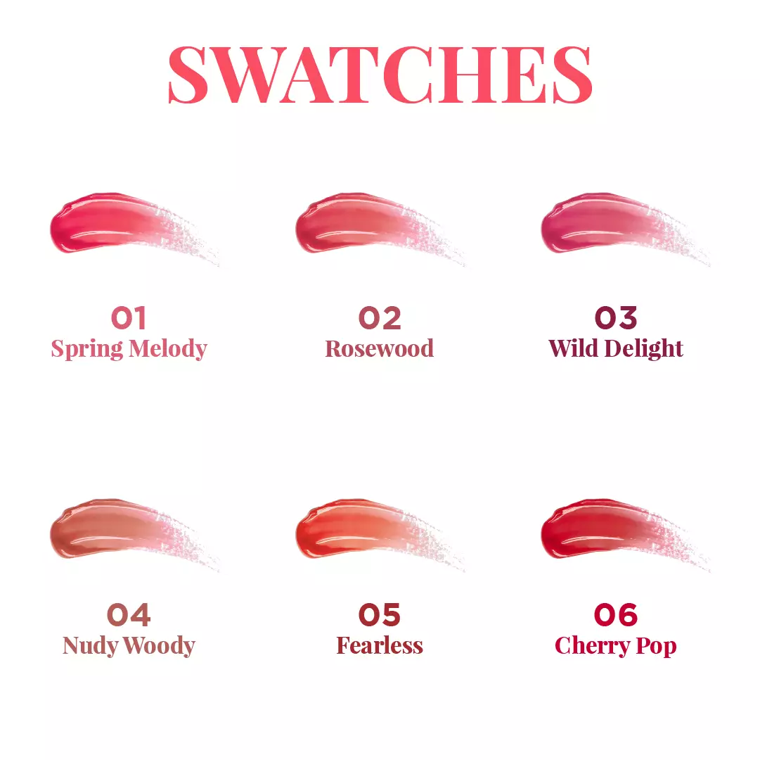 NACIFIC Shine Mood Lip Stain 03. Wild Delight