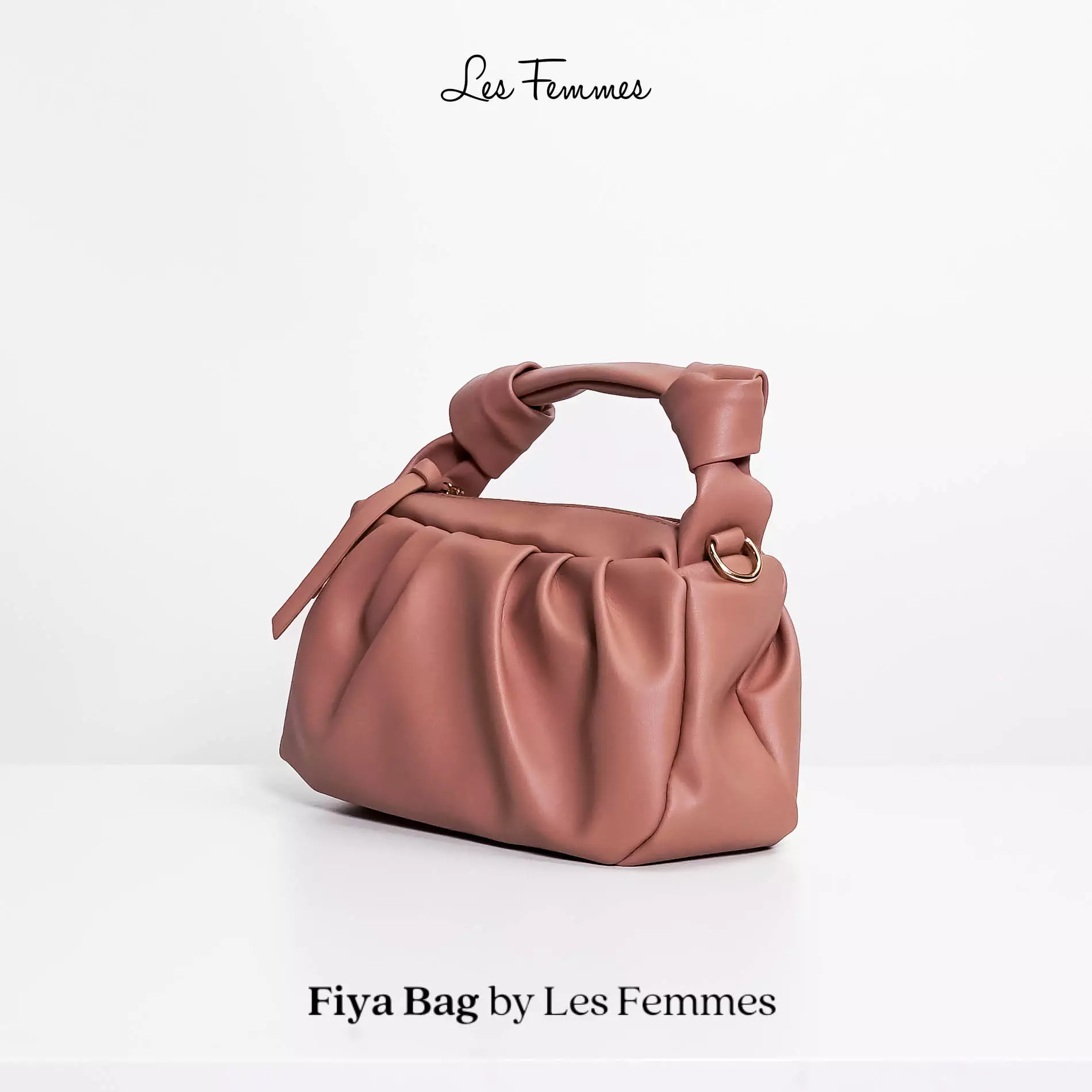 Les Femmes Tas Selempang Wanita Sling Bag G204 210404 - Colour DUSTYPINK