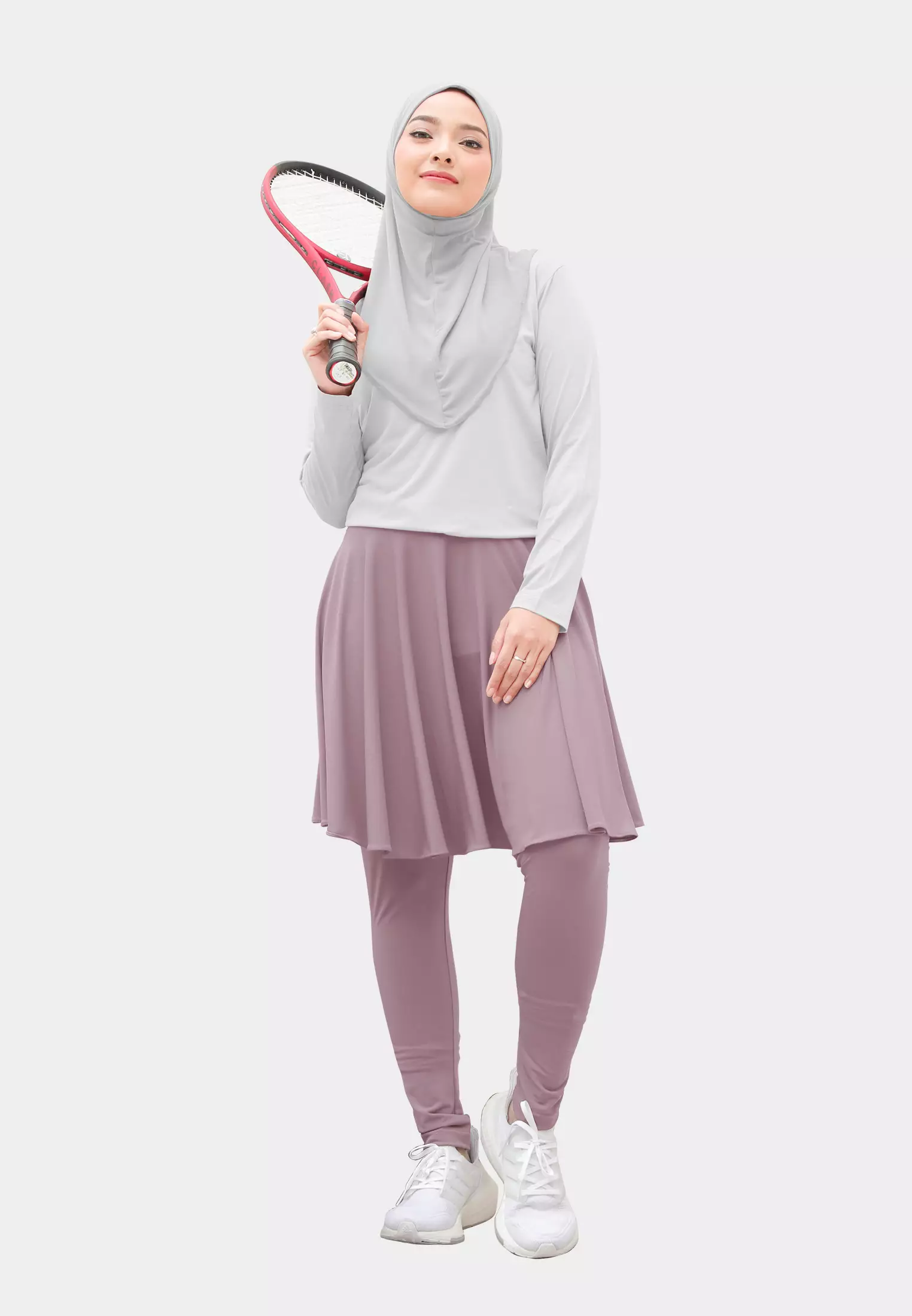 Zelena - Chahra Leggings Skirt | Celana Olahraga Legging Rok Wanita - XL