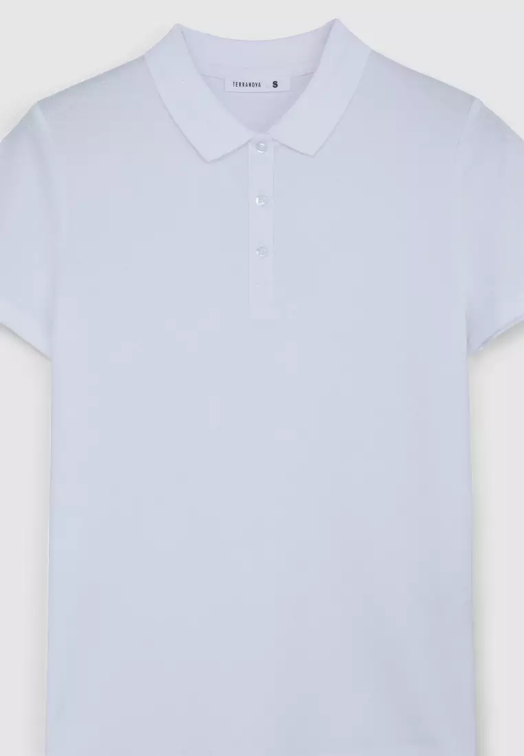 Woman Short-Sleeved Polo Shirt