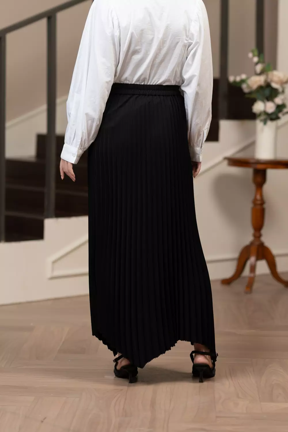 Klamby - Lacy Skirt Charcoal