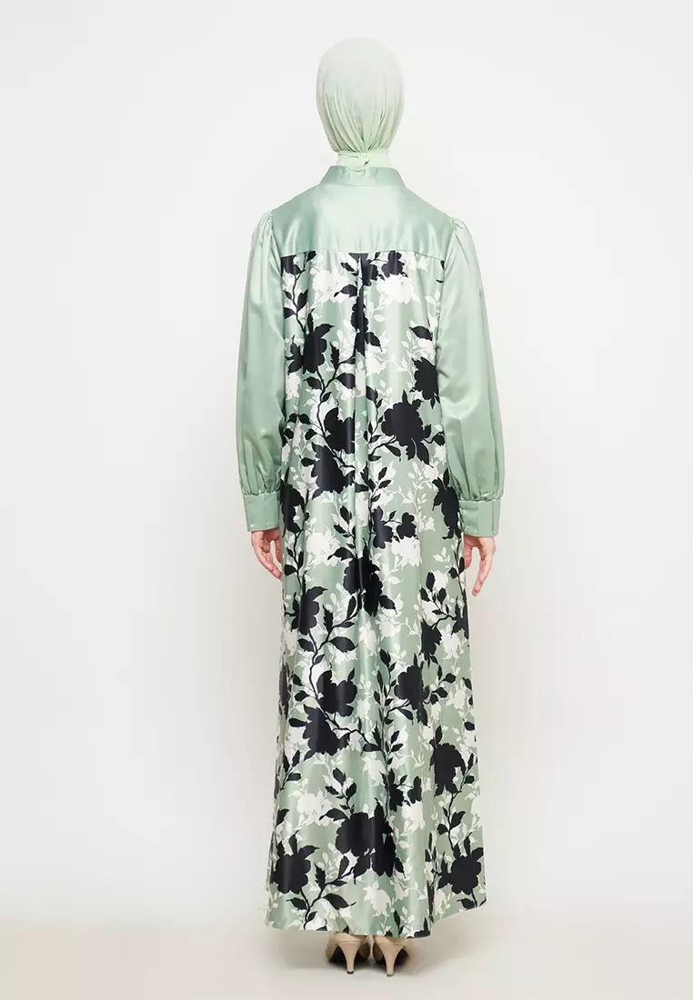 Kamilaa by Itang Yunasz Dress Amorist Green