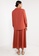 Zalia red Linen Top With Skirt Set 8A633AAA3A2701GS_1