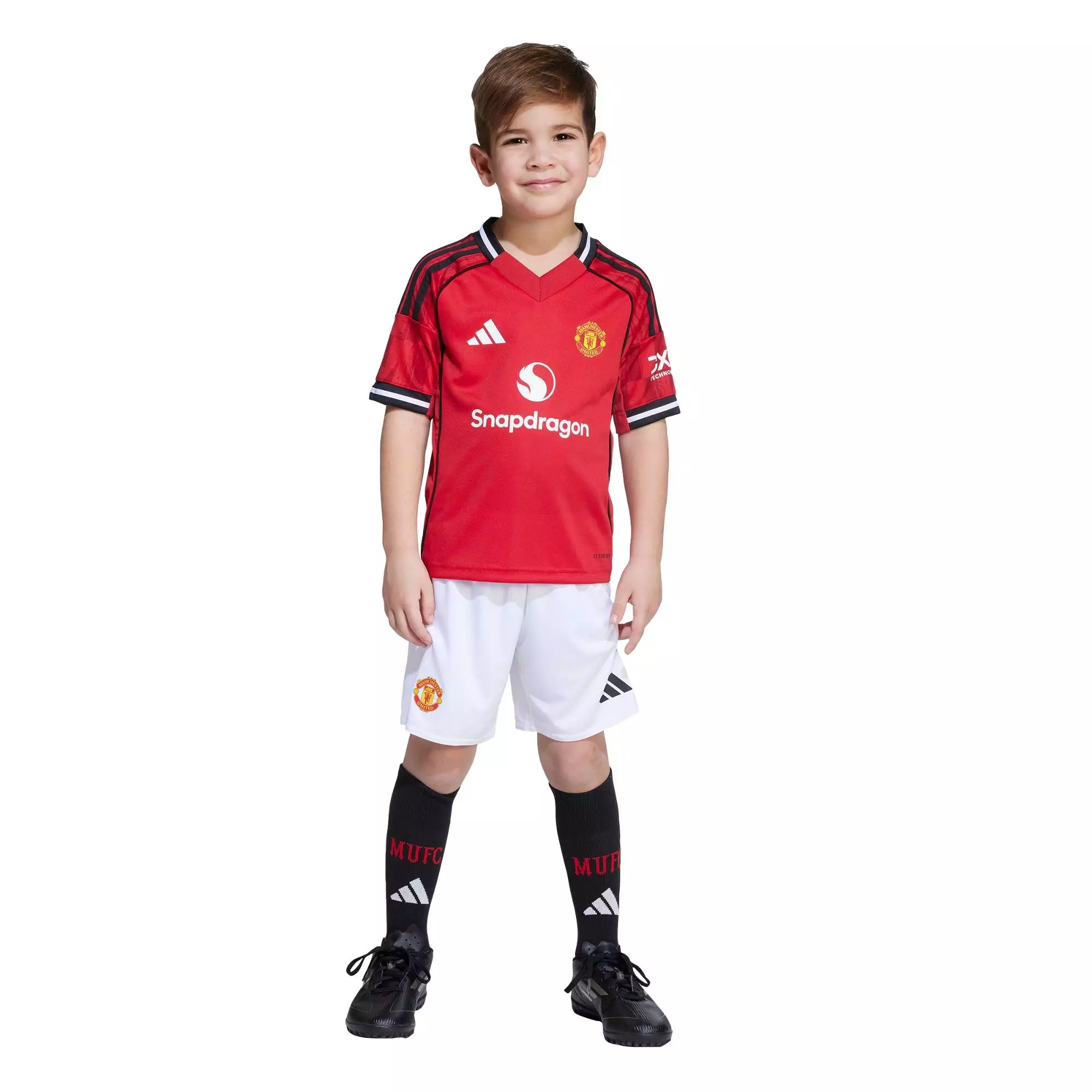 Football Manchester United 25/26 Home Mini Kit Kids Unisex Red JP3019