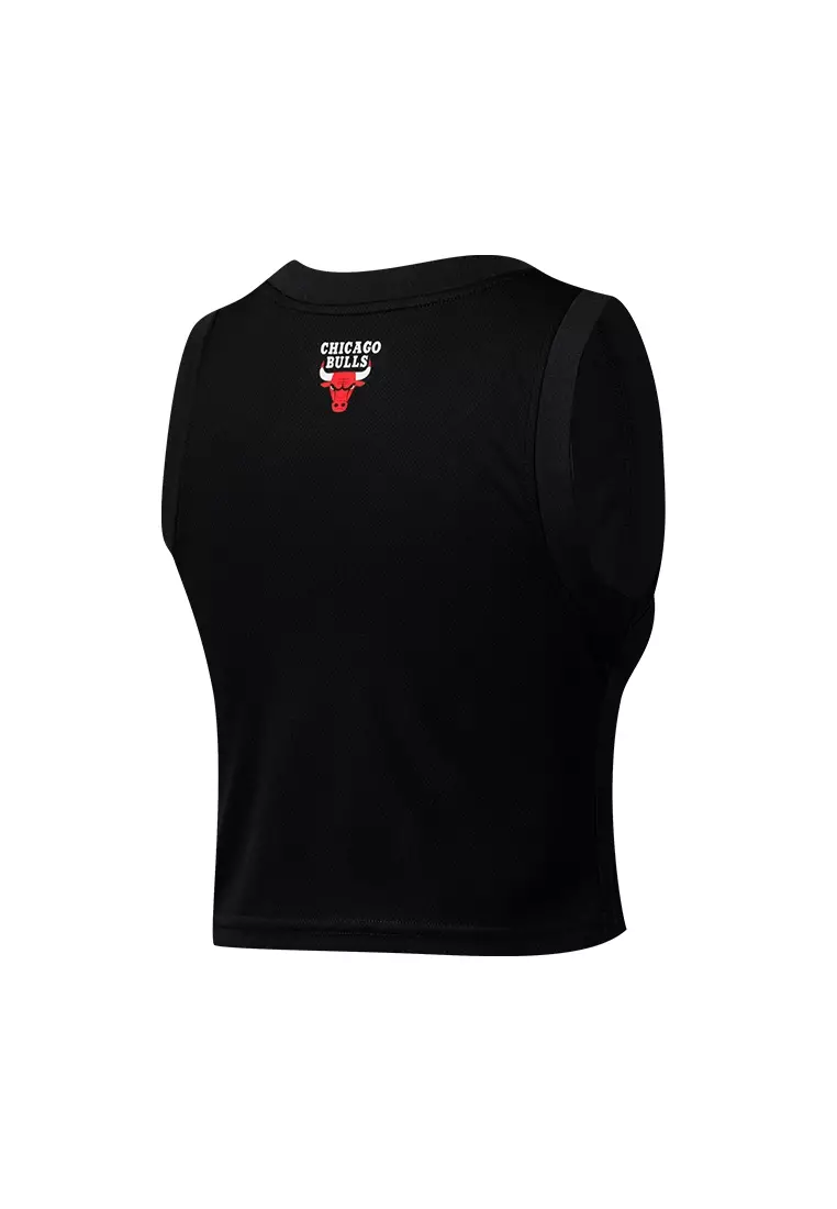 Core Chicago Bulls Crop Fit Womens Tank Top