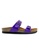 SoleSimple purple Glasgow - Glossy Purple Sandals & Flip Flops AEEBCSHA2B3BC2GS_1