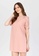 BADOMODA pink Constance Lace Sleeve Combination Shift Dress A198AAAD9C6AEBGS_2