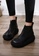 Twenty Eight Shoes black Platform Cow Leather Boots QB183-9 A88FBSH767CCE9GS_4