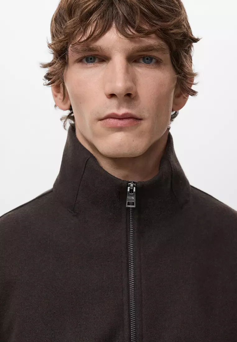 Regular-Fit Jacket with Zip