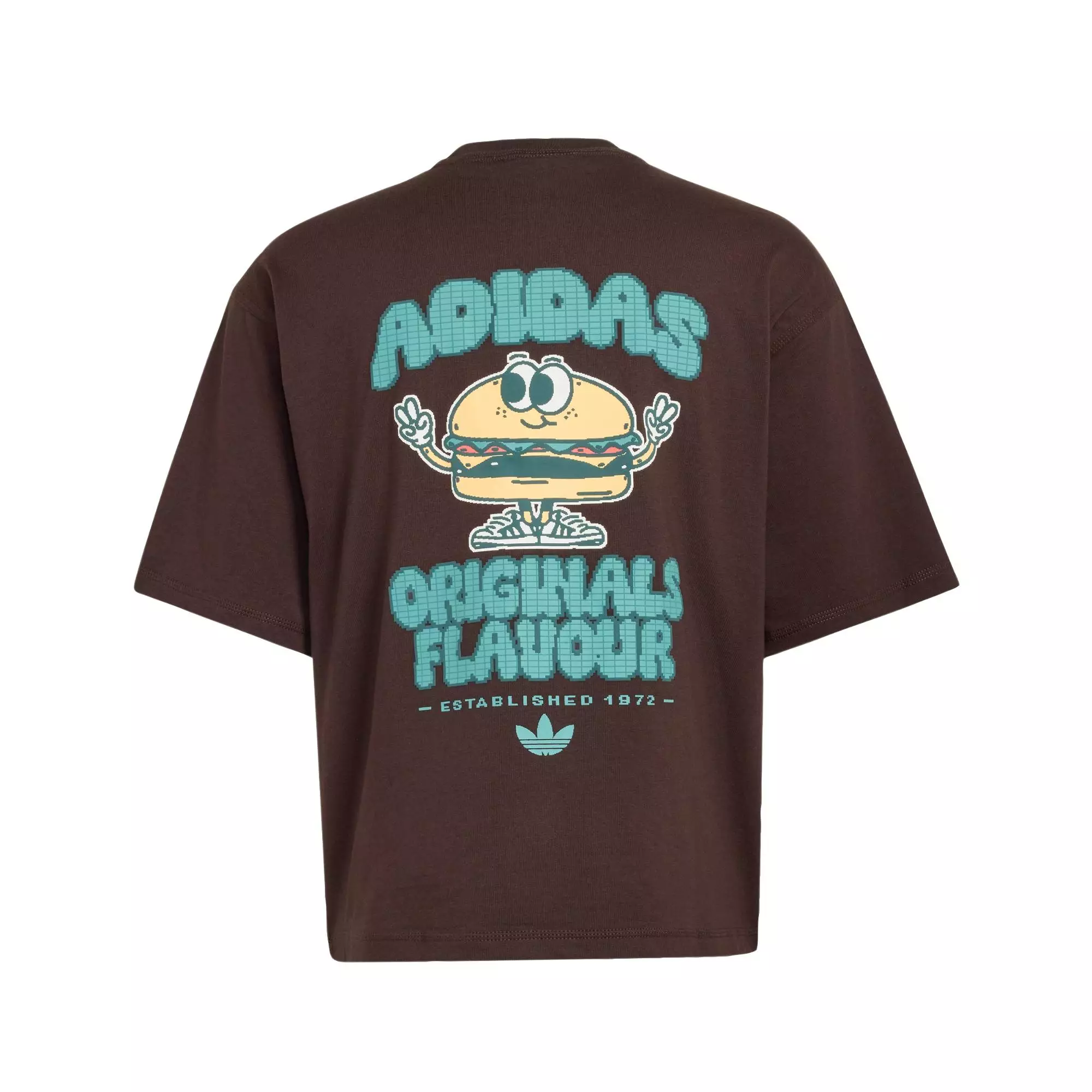 Buy ADIDAS Lifestyle Pixelated Burger Character Graphic T-shirt