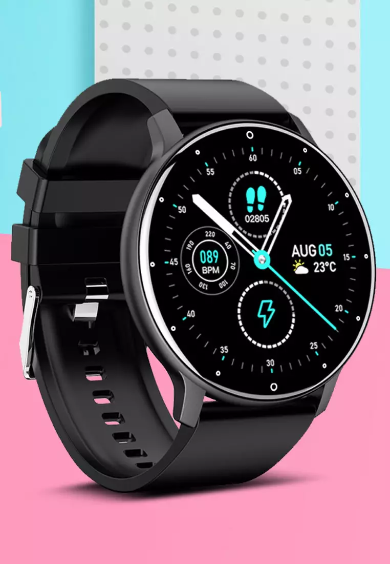 Unisex Smart Watch - FROST Special Edition - with 2 Easy to Exchange Silicon Straps