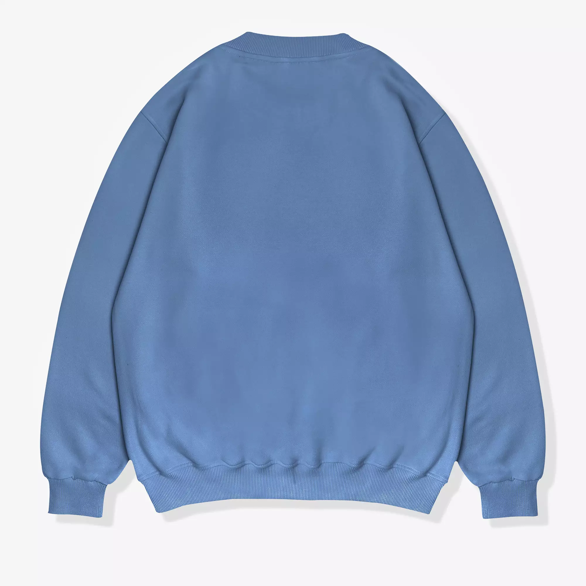 OOTDSUPPLY Crewneck Inspired 3rd Black & Steel Blue | Sweater Pria & Wanita CN093