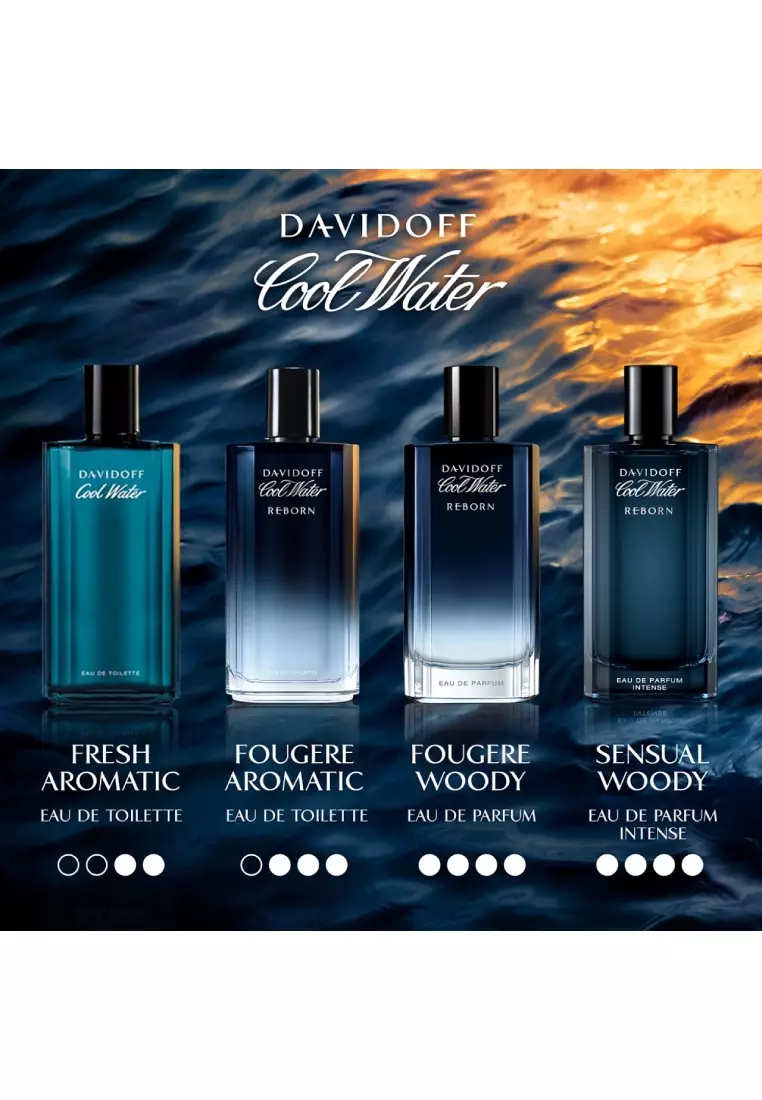 Cool Water Reborn Eau de Parfum Intense 100ml - EDP For Him (Male Perfume) | Fragrance for Men