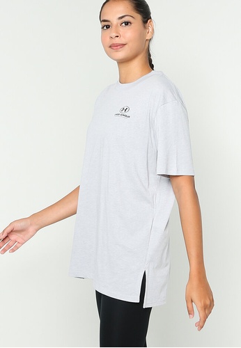 Under Armour grey Oversized Graphic Tee FB471AAEC0D280GS_1