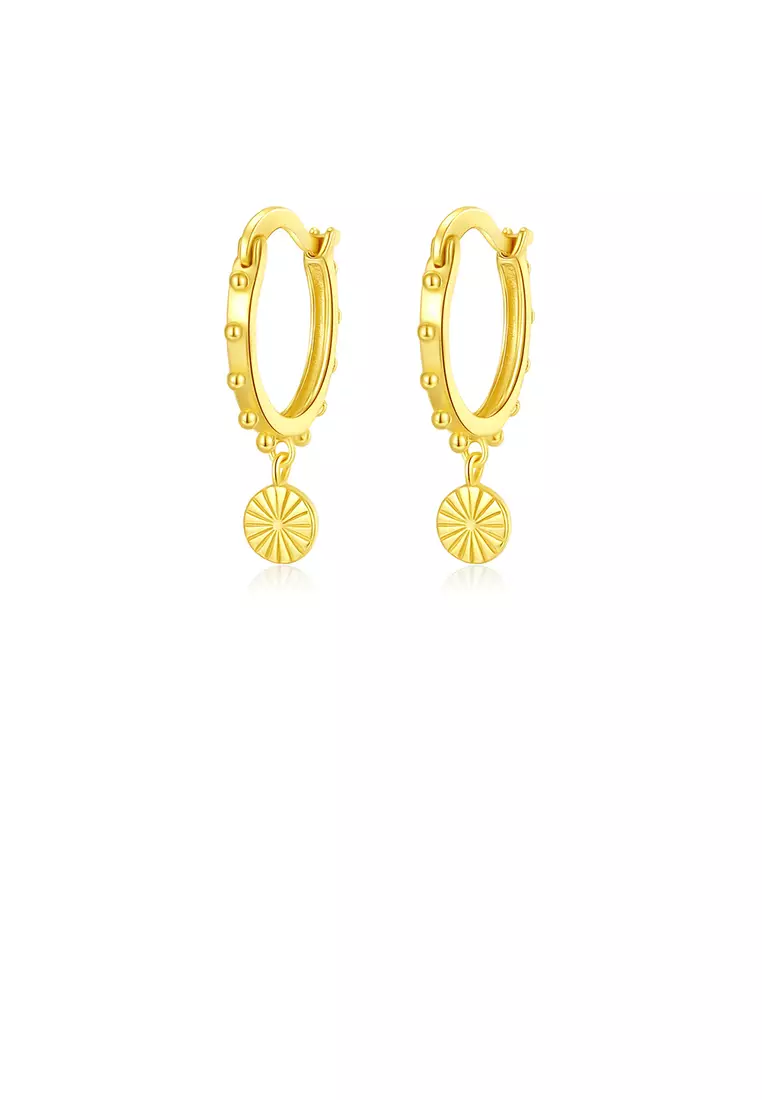 Buy Glamorousky 925 Sterling Silver Plated Gold Fashion Simple