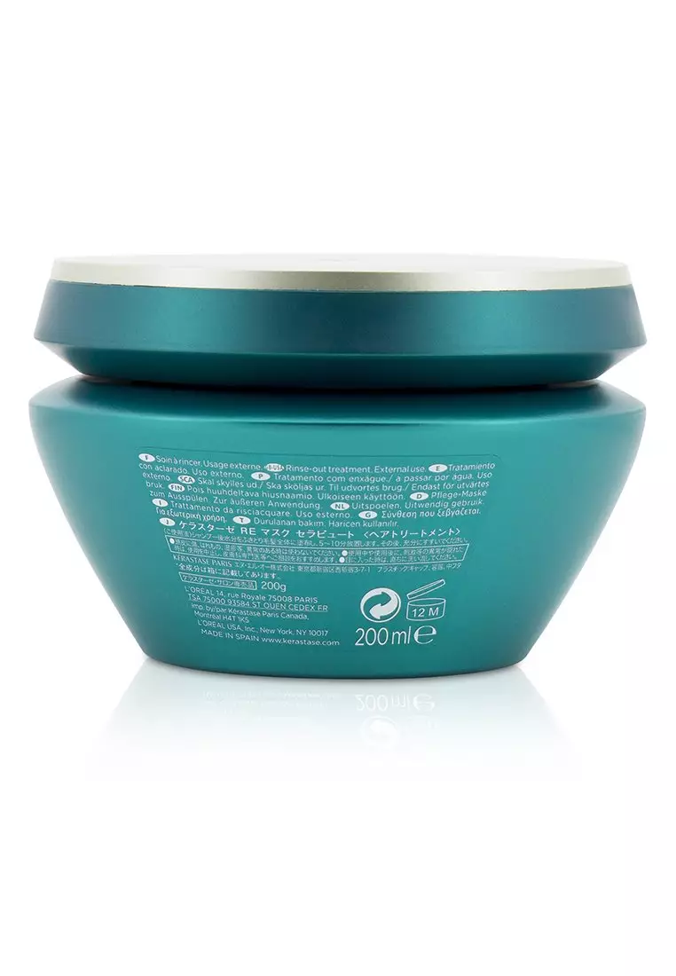 Kérastase - Resistance Masque Therapiste Fiber Quality Renewal Masque (For Very Damaged, Over-Processed Thick Hair) 200ml/6.8oz