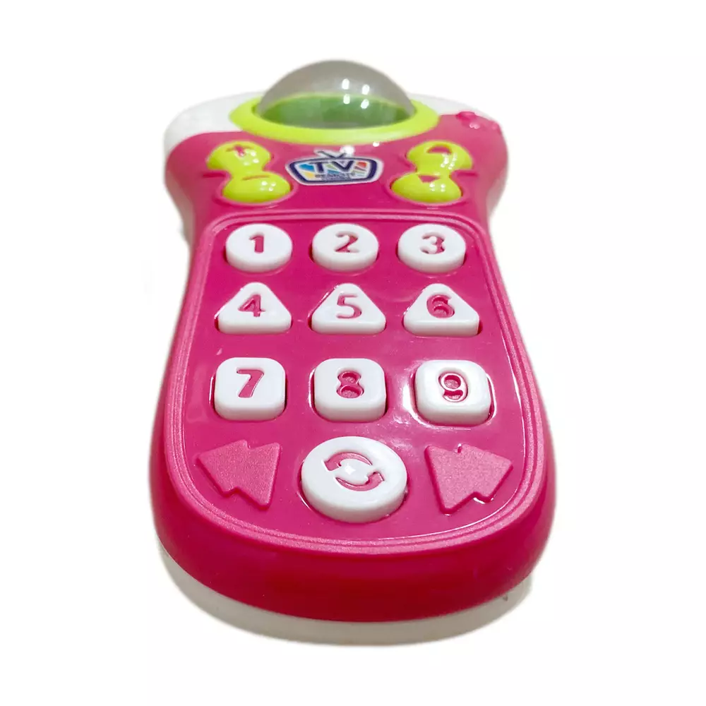 Freckles Baby Smart Toys Baby Remote - PINK - (Termasuk Baterai) - Mainan Aktivitas Edukasi Bayi