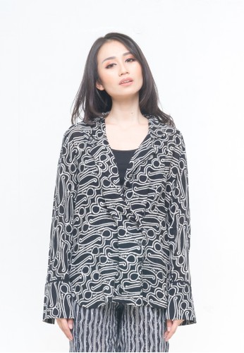 Jual SAVI Batik  Parang  Blazer Original ZALORA Indonesia