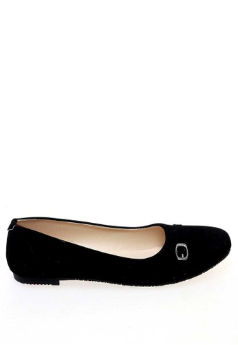 Jual Evernoon Ikkea Mallea Flatshoes Desain Buckle Simple Sepatu Wanita Casual Hitam Original Zalora Indonesia