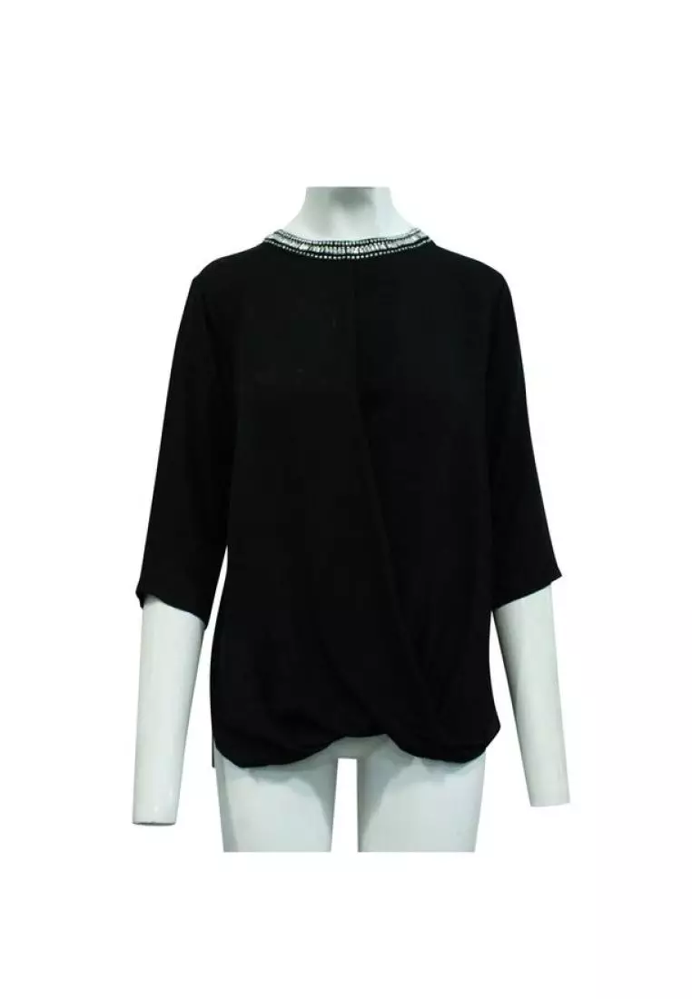 Michael kors hot sale embellished blouse