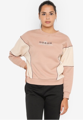 361° brown Cross Training Sweater F0612AA9CBFD4AGS_1