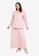 PLUXXIE pink Plus Size Suri Premium Stretchable Cotton Top in Camili C0544AA5FE7CA2GS_4