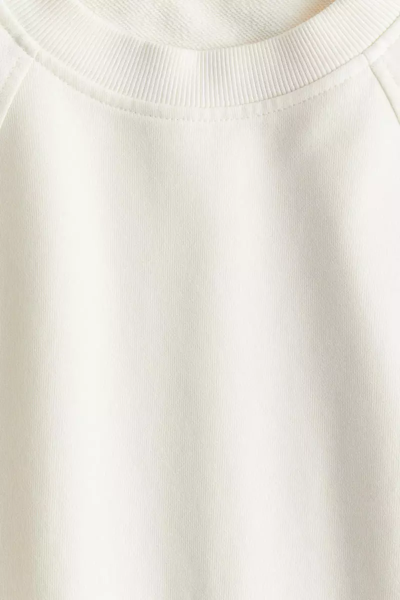 Washed cotton sweatshirt