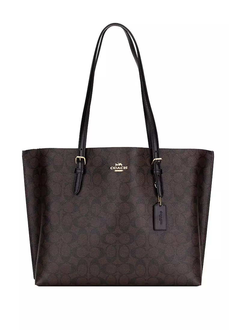 Coach cheapest black tote bag