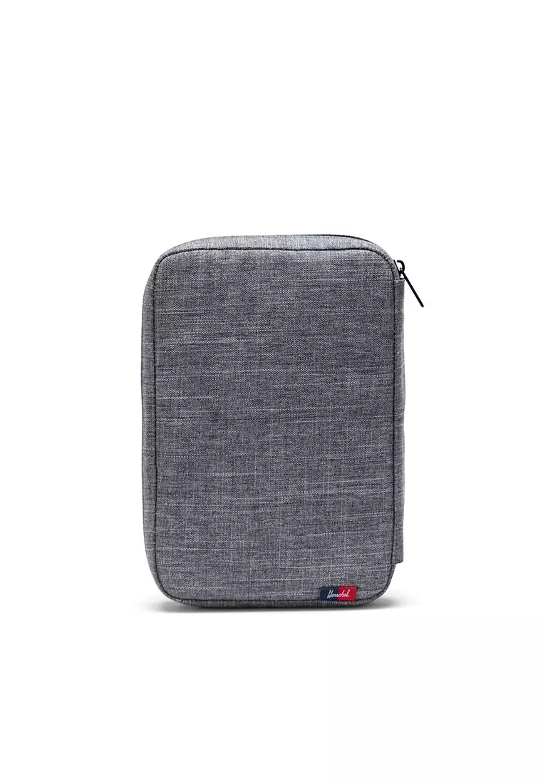 Jual Herschel Herschel Tech Organizer Pouch Raven Crosshatch Original