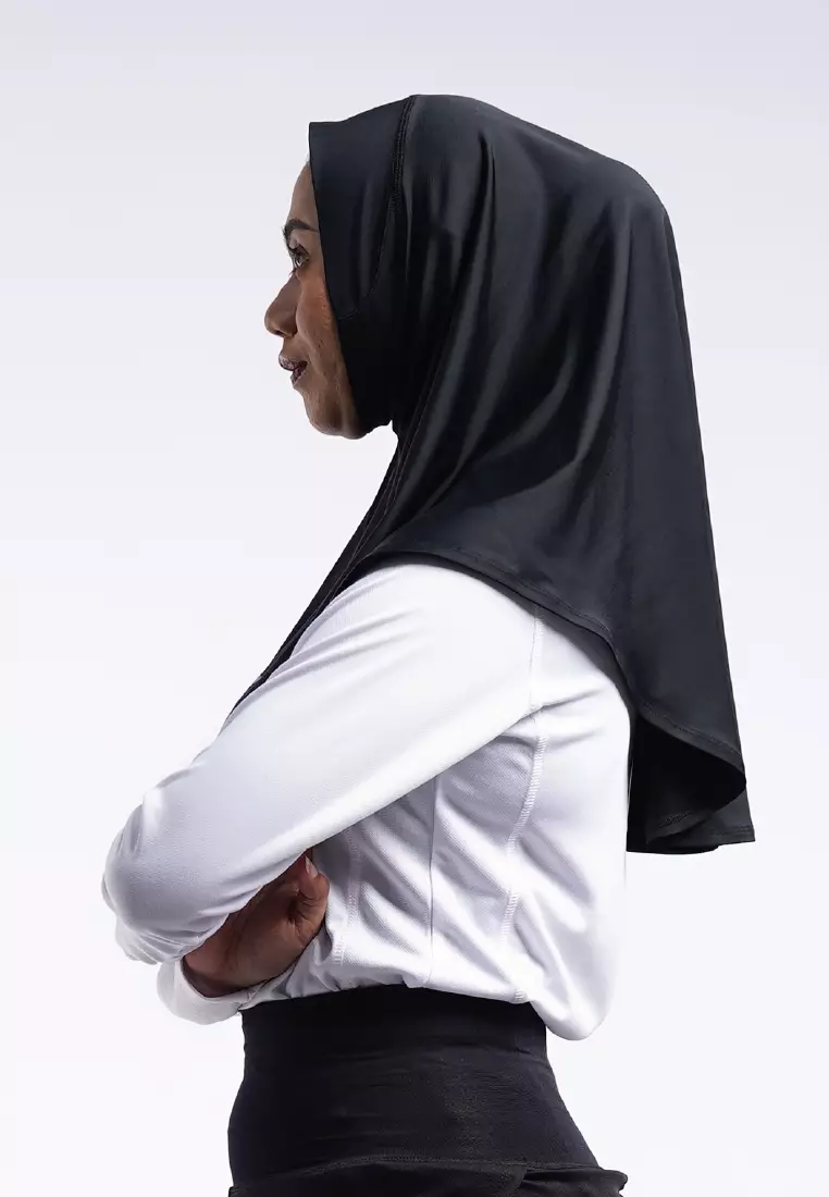 Tiento Kerudung Olahraga Spandex Jilbab Instant Sport Hijab Ranova