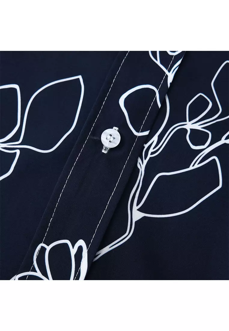 夏威夷印花短袖襯衫YL-C248