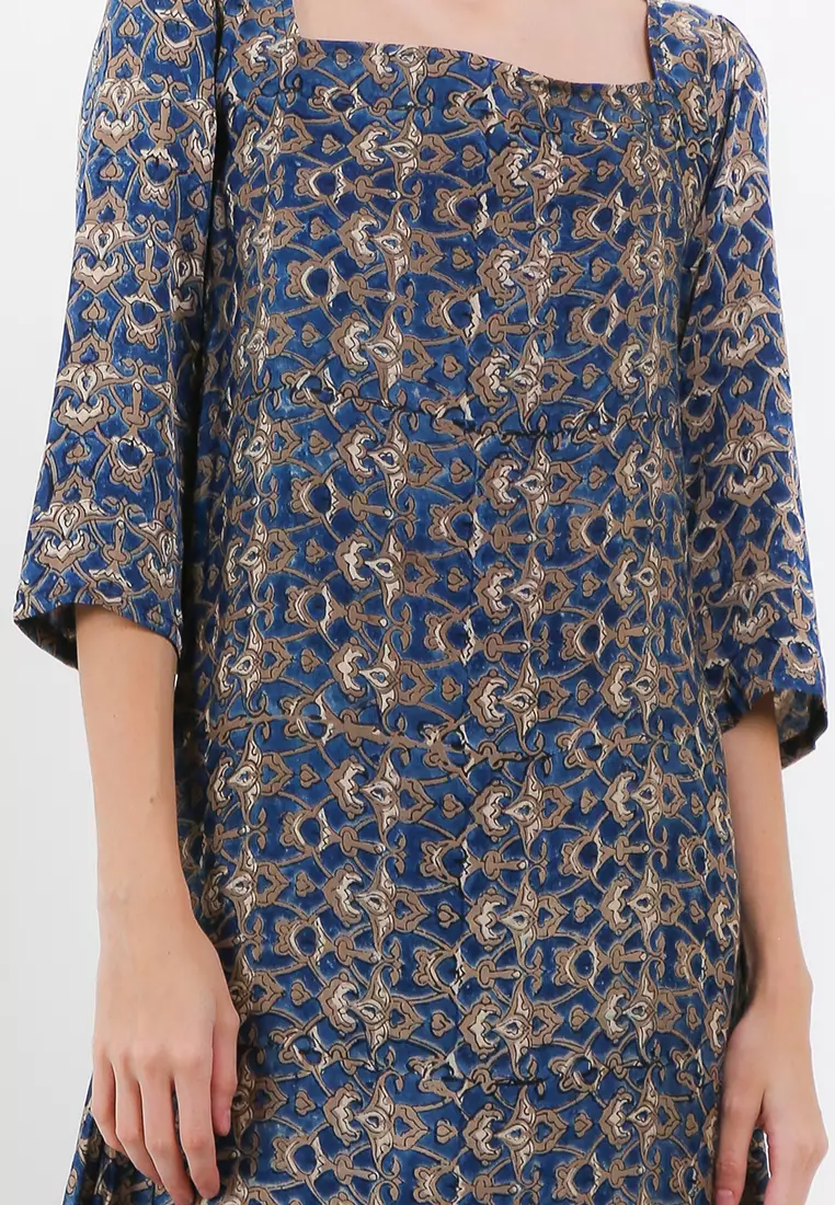 Chanira Venus Dress-Blue Multi