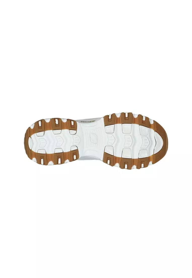Buy Skechers Skechers Womens D lites Layered Quarter Overlay