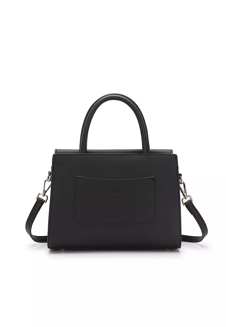 Women's Top Handle Bag / Sling Bag / Crossbody Bag (Tas Selempang / Tas Tangan) - Hitam