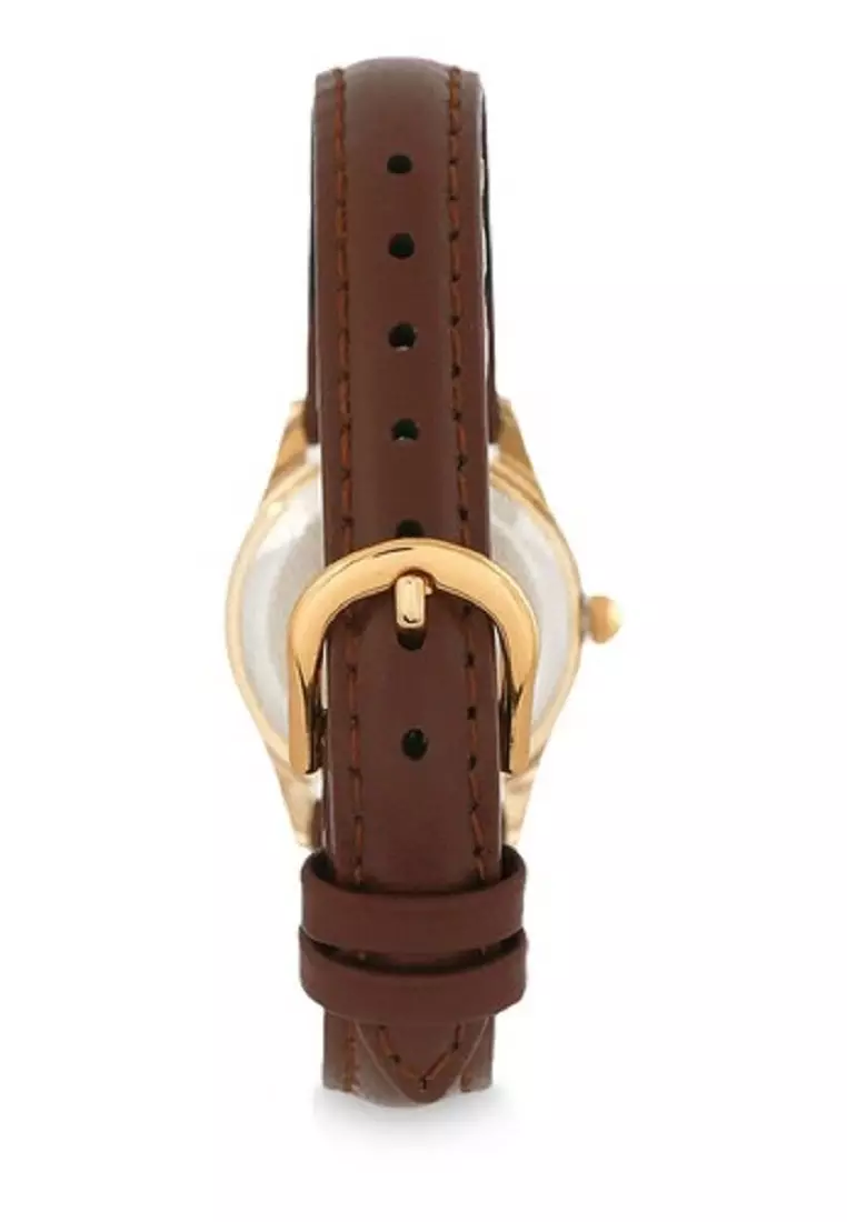CASIO Women LTP-1094Q-7B9RDF leather