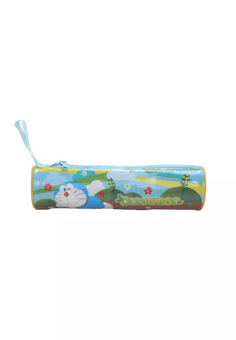 Tempat Pensil Pencil Case Doraemon Tabung 19x5 cm