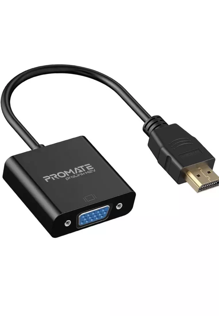 Buy Promate proLinkH2V HDMI to VGA Adaptor Kit 2024 Online ZALORA
