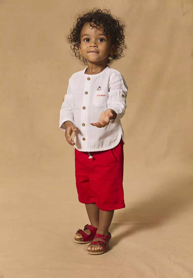 Buy Sergent Major Red Bermuda Online | ZALORA Malaysia