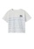 MANGO BABY white Message Striped T-Shirt CD576KA4449551GS_1