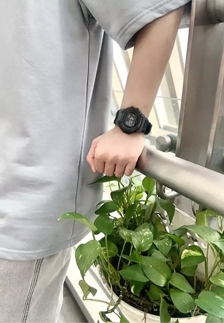 G-Squad Men Digital Watch GBD-300-1 Black Resin Strap w. Bluetooth