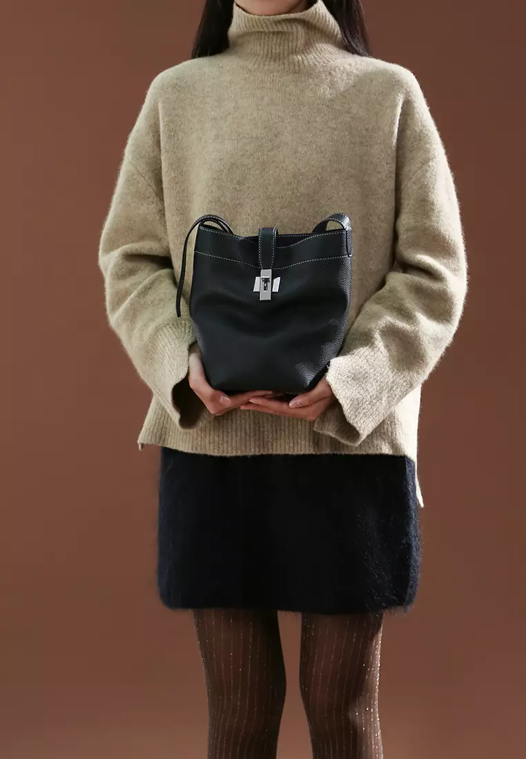 ZANA Small Shoulder Bag - Cacao