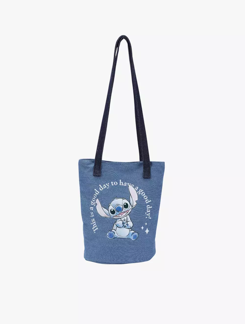 Mesuca Shoulder Mini Bag Stitch Denim 1  - MC5DHF41543-ST